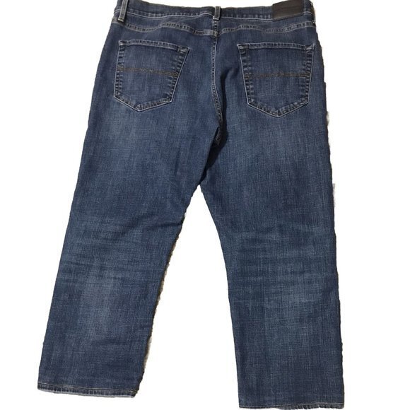 Lucky Brand 410 Athletic Slim Fit 38x30 Blue Jeans Super Soft Stretch Denim Nice - Picture 2 of 5